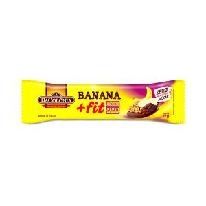 Quantas calorias em 1 unidade (22 g) Banana + Fit Amendoim e Cacau?