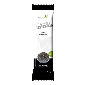 Quantas calorias em 1 unidade (22 g) Barra de Cereal Chia e Gergelim?