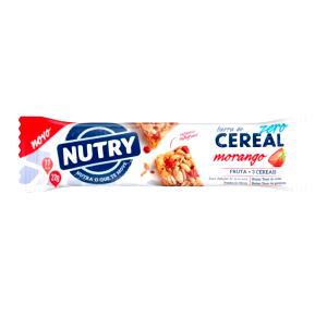 Quantas calorias em 1 unidade (22 g) Barra de Cereal Morango Zero?