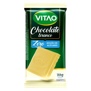 Quantas calorias em 1 unidade (22 g) Chocolate Branco?