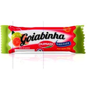 Quantas calorias em 1 unidade (22 g) Goiabinha Zero Açúcar?