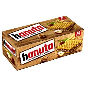 Quantas calorias em 1 unidade (22 g) Hanuta?