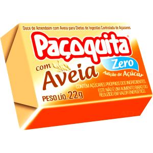 Quantas calorias em 1 unidade (22 g) Paçoca Zero com Aveia?