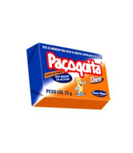 Quantas calorias em 1 unidade (22 g) Paçoquita Diet (22g)?