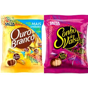 Quantas calorias em 1 unidade (22 g) Sonho de Valsa Mais (22g)?