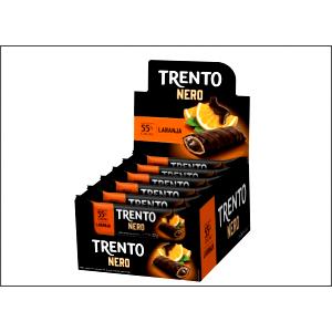 Quantas calorias em 1 unidade (22 g) Trento Nero Laranja?