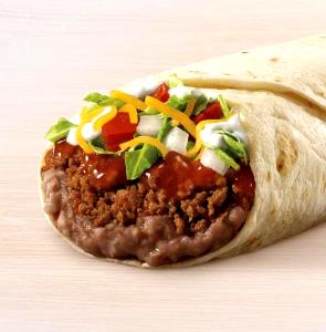 Quantas calorias em 1 unidade (224 g) Burrito Supreme Beef?