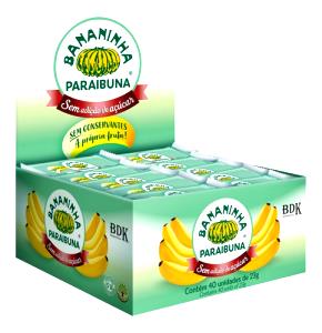 Quantas calorias em 1 unidade (23 g) Bananinha sem Açúcar?