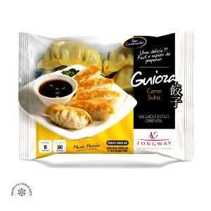 Quantas calorias em 1 unidade (24 g) Guioza Carne Suína?