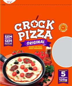 Quantas calorias em 1 unidade (25,5 g) Crock Pizza Original?