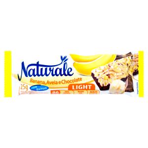 Quantas calorias em 1 unidade (25 g) Banana + Chocolate?