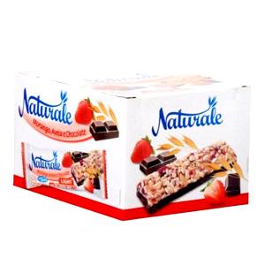 Quantas calorias em 1 unidade (25 g) Barra de Cereais Castanha e Aveia com Chocolate Light?