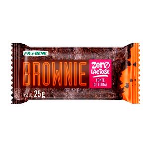 Quantas calorias em 1 unidade (25 g) Brownie Zero Lactose?