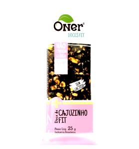 Quantas calorias em 1 unidade (25 g) Cajuzinho Fit?