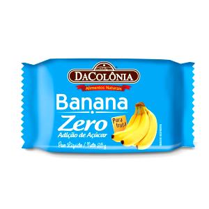 Quantas calorias em 1 unidade (25 g) Doce de Banana Zero?