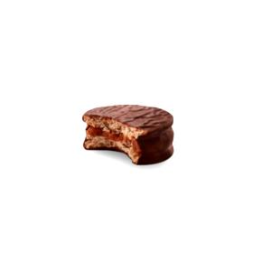 Quantas calorias em 1 unidade (25 g) Mini Alfajor de Chocolate?