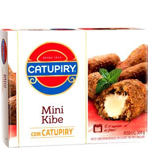 Quantas calorias em 1 unidade (25 g) Mini Kibe com Catupiry?