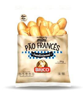 Quantas calorias em 1 unidade (25 g) Mini Pão Francês?