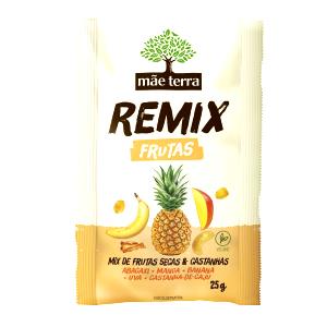 Quantas calorias em 1 unidade (25 g) Remix Frutas Secas?