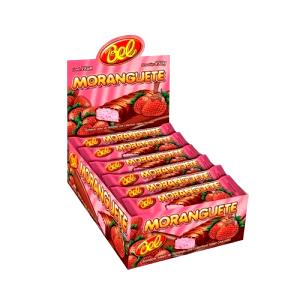 Quantas calorias em 1 unidade (25 g) Tablete Gourmet Morango?