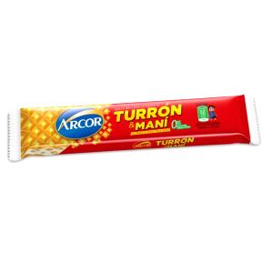 Quantas calorias em 1 unidade (25 g) Turron & Mani?