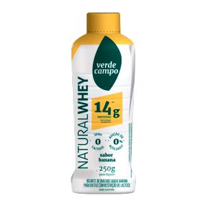 Quantas calorias em 1 unidade (250 g) Iogurte Natural Whey Banana?