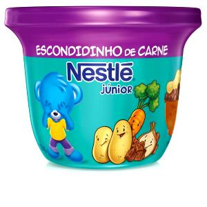 Quantas calorias em 1 unidade (250 g) Papinha Escondidinho de Carne?