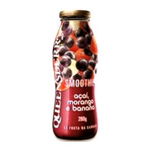 Quantas calorias em 1 unidade (260 g) Smoothie Açaí, Morango e Banana?