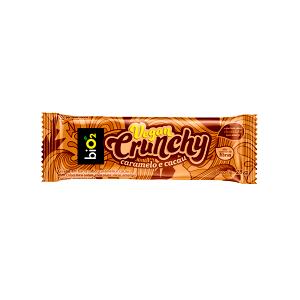 Quantas calorias em 1 unidade (28 g) Vegan Crunchy Caramelo e Cacau?