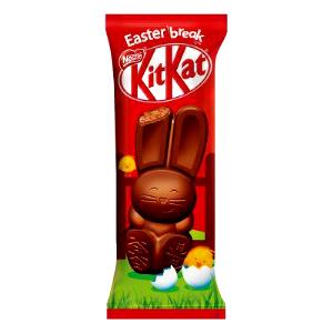 Quantas calorias em 1 unidade (29 g) Kit Kat Easter Break?