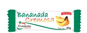 Quantas calorias em 1 unidade (30 g) Bananada Cremosa (30g)?