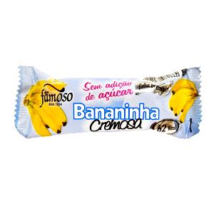 Quantas calorias em 1 unidade (30 g) Bananinha Cremosa?