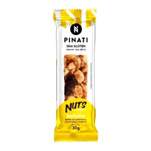 Quantas calorias em 1 unidade (30 g) Barrinha Mix de Nuts com Banana?