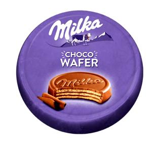 Quantas calorias em 1 unidade (30 g) Choco Wafer?
