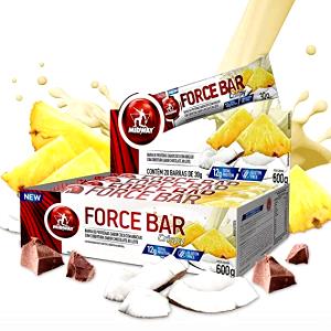 Quantas calorias em 1 unidade (30 g) Force Bar Crispy?