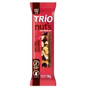 Quantas calorias em 1 unidade (30 g) Nut