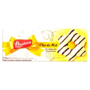 Quantas calorias em 1 unidade (30 g) Pão de Mel com Cobertura Chocolate Branco?