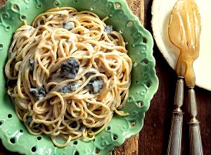 Quantas calorias em 1 unidade (300 g) Spaghetti Ao Molho de Cogumelos?