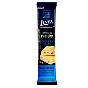 Quantas calorias em 1 unidade (32 g) Barra de Proteína Cookies