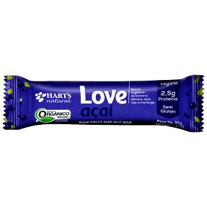 Quantas calorias em 1 unidade (35 g) Barra de Cereal Love Açaí?