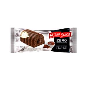 Quantas calorias em 1 unidade (35 g) Bolinho Suíço Chocolate Zero Adição De Açúcar?