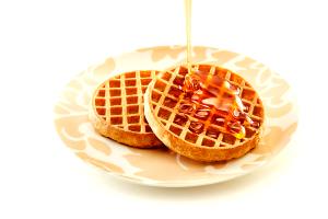 Quantas calorias em 1 unidade (35 g) Waffle Integral Light?