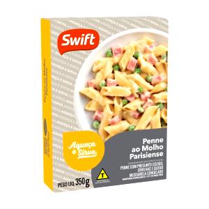 Quantas calorias em 1 unidade (350 g) Penne à Parisiense?