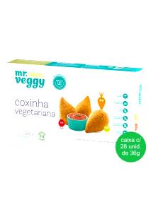 Quantas calorias em 1 unidade (36 g) Coxinha Vegetariana?