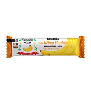 Quantas calorias em 1 unidade (39 g) Bananinha com Whey?