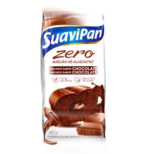 Quantas calorias em 1 unidade (40 g) Bolinho de Chocolate Zero?