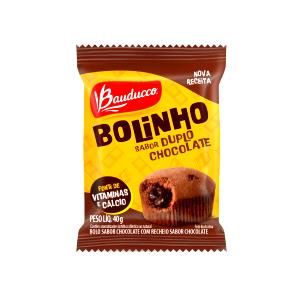 Quantas calorias em 1 unidade (40 g) Bolinho Duplo Chocolate?