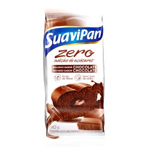 Quantas calorias em 1 unidade (40 g) Bolo de Chocolate Zero?