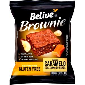 Quantas calorias em 1 unidade (40 g) Brownie Caramelo e Castanha?