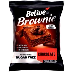 Quantas calorias em 1 unidade (40 g) Brownie Sugar Free?